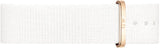 Buy Shop Daniel Wellington Classic Dover White Dial White Nylon Strap Watch For Women - DW00100309 USA Online