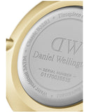 Buy Shop Daniel Wellington Classic Petite Black Dial Gold Mesh Bracelet Watch For Women - DW00100347 USA Online