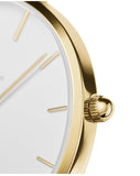 Buy Shop Daniel Wellington Classic Petite White Dial Gold Mesh Bracelet Watch For Women - DW00100348 USA Online