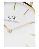 Buy Shop Daniel Wellington Classic Petite White Dial Gold Mesh Bracelet Watch For Women - DW00100348 USA Online