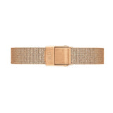 Buy Shop Daniel Wellington Petite Pressed Melrose White Dial Gold Mesh Bracelet Watch For Women - DW00100447 USA Online