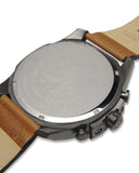 Buy Shop Diesel Mega Chief Chronograph White Dial Brown Leather Strap Watch For Men - DZ4280 USA Online