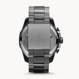 Buy Shop Diesel Mega Chief Chronograph Grey Dial Grey Steel Strap Watch for Men - DZ4282 USA Online