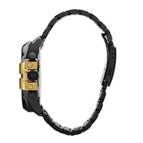 Buy Shop Diesel Mega Chief Chronograph Black Dial Black Steel Strap Watch For Men - DZ4338 USA Online