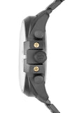 Buy Shop Diesel Mega Chief Chronograph Grey Dial Grey Steel Strap Watch For Men - DZ4466 USA Online