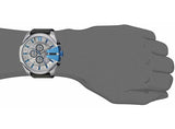 Buy Shop Diesel Mega Chief Chronograph Black Dial Black Nylon Strap Watch For Men - DZ4500 USA Online