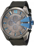 Buy Shop Diesel Mega Chief Chronograph Black Dial Black Nylon Strap Watch For Men - DZ4500 USA Online