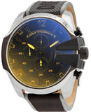 Buy Shop Diesel Mega Chief Chronograph Black Dial Grey Nylon Strap Watch For Men - DZ4523 USA Online