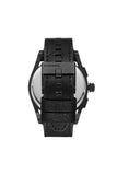 Buy Shop Fossil Nate Chronograph Black Dial Black Leather Strap Watch for Men - JR1510 USA Online