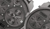 Buy Shop Diesel Mr Daddy 1.0 Gray Dial Gray Stainless Steel Watch For Men - DZ7247 USA Online