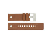 Buy Shop Diesel SBA Dual Time Black Dial Brown Leather Strap Watch For Men - DZ7264 USA Online