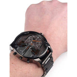 Buy Shop Diesel Mr Daddy 2.0 Chronograph Grey Dial Grey Steel Strap Watch For Men - DZ7315 USA Online