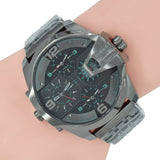 Buy Shop Diesel Uber Chief Black Dial Grey Stainless Steel Strap Watch For Men - DZ7372 USA Online