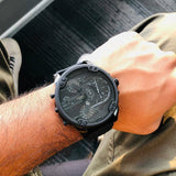 Buy Shop Diesel Mr Daddy 2.0 Chronograph Black Dial Black Stainless Steel Watch For Men - DZ7396 USA Online