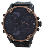 Buy Shop Diesel Mr Daddy 2.0 Chronograph Black Dial Black Steel Strap Watch For Men - DZ7400 USA Online