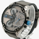 Buy Shop Diesel Mr Daddy 2.0 Chronograph Grey Dial Black Nylon Strap Watch For Men - DZ7420 USA Online