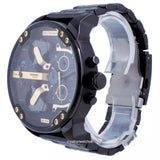 Buy Shop Diesel Mr. Daddy 2.0 Chronograph Black Dial Black Steel Strap Watch For Men - DZ7435 USA Online