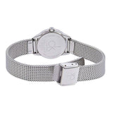 Buy Shop Calvin Klein Minimal Grey Dial Silver Mesh Bracelet Watch for Women - K3M53154 USA Online