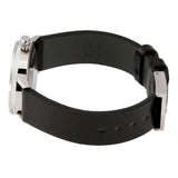 Buy Shop Calvin Klein Minimal Black Dial Black Leather Strap Watch for Men - K7621107 USA Online