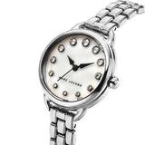 Buy Shop Marc Jacobs Betty Mother of Pearl White Dial Silver Steel Strap Watch for Women - MJ3510 USA Online