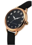 Buy Shop Marc Jacobs Betty Mother of Pearl Black Dial Black Leather Strap Watch for Women - MJ1513 USA Online