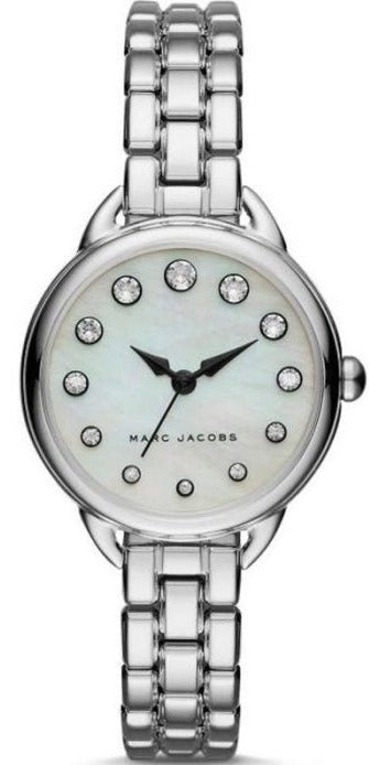 Buy Shop Marc Jacobs Betty Mother of Pearl White Dial Silver Steel Strap Watch for Women - MJ3510 USA Online