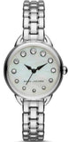 Buy Shop Marc Jacobs Betty Mother of Pearl White Dial Silver Steel Strap Watch for Women - MJ3510 USA Online