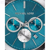 Buy Shop Michael Kors Runway Quartz Blue Dial Silver Steel Strap Watch For Women - MK5953 USA Online