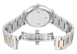 Marc Jacobs Roxy Silver Dial Two Tone Stainless Steel Strap Watch for Women - MJ3551