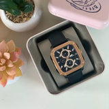 Buy Shop Fossil Multifunction Black Dial Black Leather Strap Watch for Men - BQ2654 USA Online