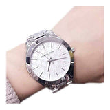 Buy Shop Michael Kors Runway Silver Dial Silver Stainless Steel Strap Watch for Women - MK3371 USA Online