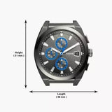 Buy Shop Fossil Everett Chronograph Grey Dial Grey Steel Strap Watch for Men - FS5830 USA Online