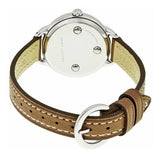 Buy Shop Marc Jacobs Betty White Dial Brown Leather Strap Watch for Women - MJ1480 USA Online