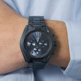 Buy Shop Michael Kors Bradshaw Blue Dial Blue Steel Strap Watch for Men - MK6248 USA Online
