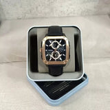 Buy Shop Fossil Multifunction Black Dial Black Leather Strap Watch for Men - BQ2654 USA Online