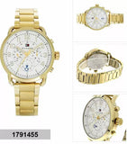 Buy Shop Tommy Hilfiger Quartz White Dial Gold Steel Strap Watch for Men - 1791455 USA Online