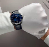Buy Shop Tissot Carson Premium Blue Dial Blue Leather Strap Watch For Men - T122.410.16.043.00 USA Online