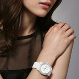 Buy Shop Michael Kors Runway White Dial White Steel Strap Watch for Women - MK5188 USA Online