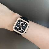 Buy Shop Fossil Multifunction Black Dial Black Leather Strap Watch for Men - BQ2654 USA Online