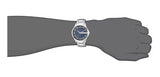Buy Shop Armani Exchange Hampton Chronograph Blue Dial Silver Steel Strap Watch For Men - AX2178 USA Online