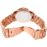 Buy Shop Michael Kors Runway Blue Dial Rose Gold Stainless Steel Strap Watch for Women - MK7065 USA Online
