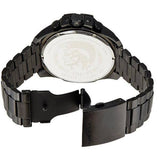 Buy Shop Diesel Mega Chief Chronograph Black Dial Black Steel Strap Watch For Men - DZ4283 USA Online