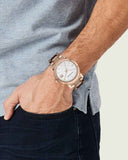 Buy Shop Burberry The City White Dial Rose Gold Steel Strap Watch for Women - BU9004 USA Online