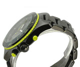 Buy Shop Marc Jacobs Rock Chronograph Black Dial Black Steel Strap Watch for Men - MBM5026 USA Online