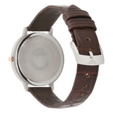 Buy Shop Emporio Armani Luigi Analog Bronze Dial Brown Leather Strap Watch For Men - AR11096 USA Online