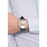 Buy Shop Emporio Armani Luigi Analog Bronze Dial Brown Leather Strap Watch For Men - AR11096 USA Online