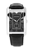 Buy Shop Emporio Armani Classic Analog Black Dial Black Leather Strap Strap Watch For Men - AR1604 USA Online