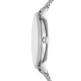 Buy Shop Fossil Jacqueline Three Hand Pink Dial Silver Mesh Strap Watch for Women - ES5089 USA Online