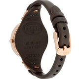 Buy Shop Fossil Georgia Smoke Grey Dial Grey Leather Strap Watch for Women - ES3077 USA Online