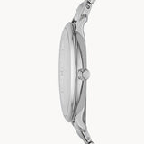 Buy Shop Fossil Jacqueline White Dial Silver Steel Strap Watch for Women - ES3433 USA Online